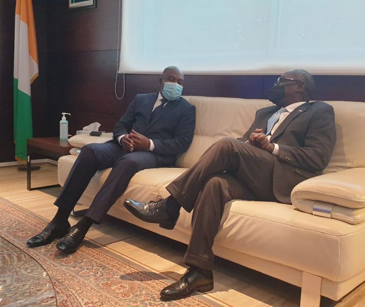 Liberia, Cote d l’voire form partnership for cross border peace and security; as Internal Affairs Minister heads delegation to Abidjan